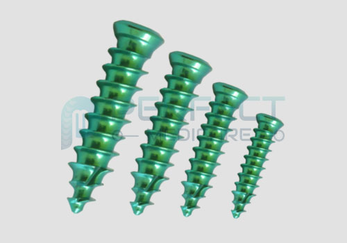CERVICAL BONE SCREW SELF DRILLING & TAPPING